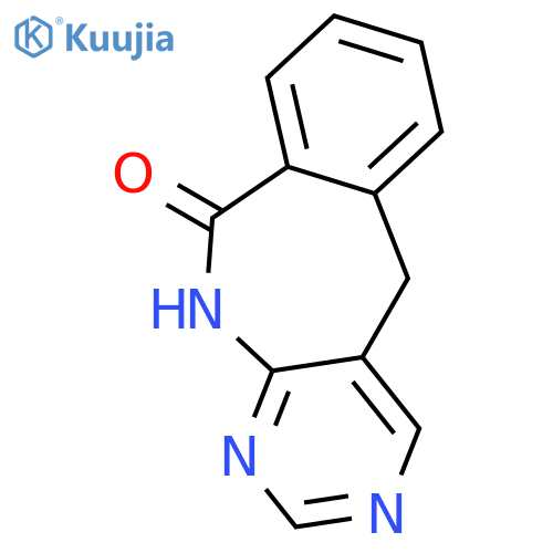10H-PYRIMIDO[4,5-C][2]BENZAZEPIN-10-ONE, 5,11-DIHYDRO- structure