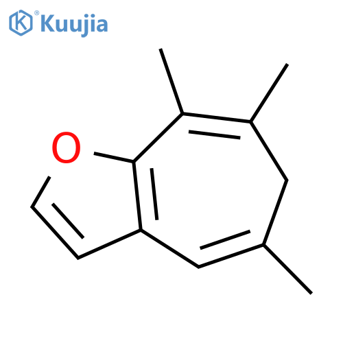 6H-Cyclohepta[b]furan, 5,7,8-trimethyl- structure