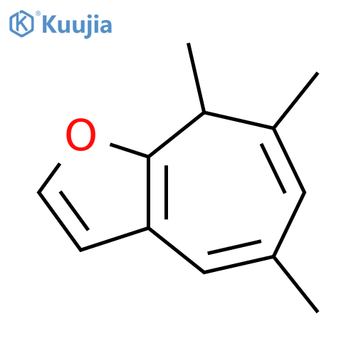 8H-Cyclohepta[b]furan, 5,7,8-trimethyl- structure
