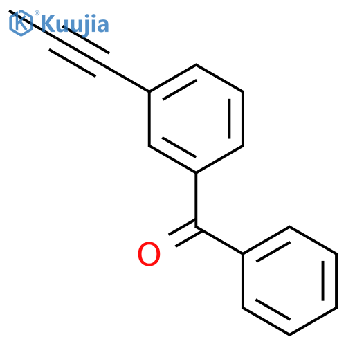 Methanone, phenyl[3-(1-propynyl)phenyl]- structure