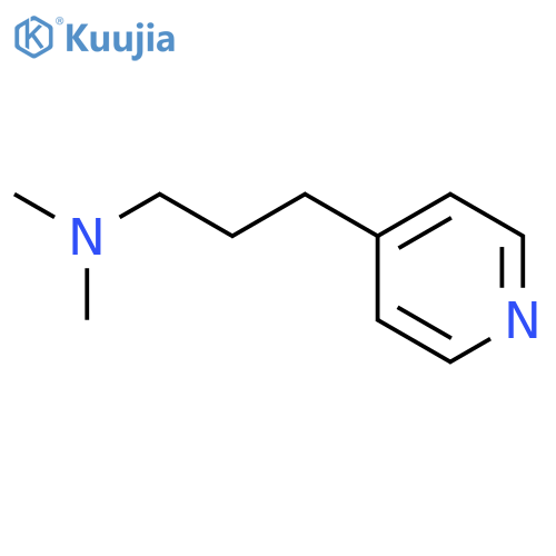 4-Pyridinepropanamine,N,N-dimethyl- structure
