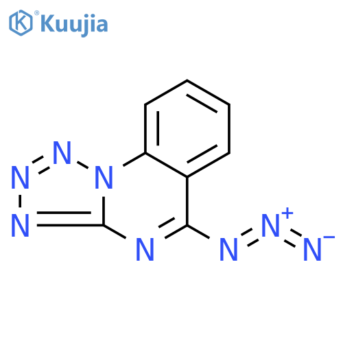 Tetrazolo[1,5-a]quinazoline, 5-azido- structure