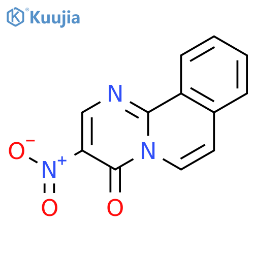 4H-Pyrimido[2,1-a]isoquinolin-4-one, 3-nitro- structure