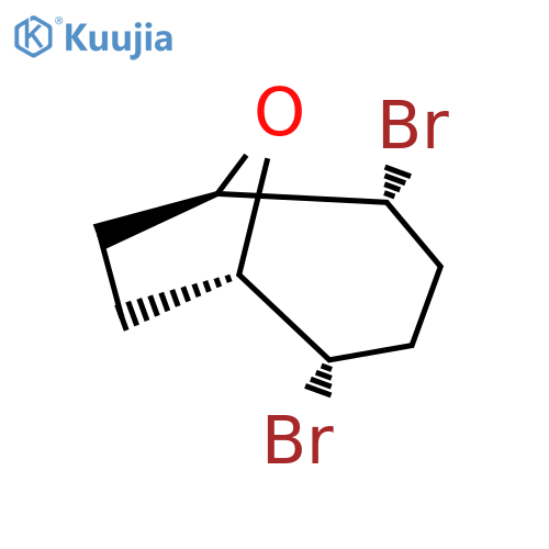 (1R,2R,5S,6S)-2,5-dibromo-9-oxabicyclo4.2.1nonane, endo structure