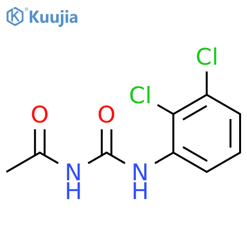 Acetamide, N-[[(2,3-dichlorophenyl)amino]carbonyl]- structure