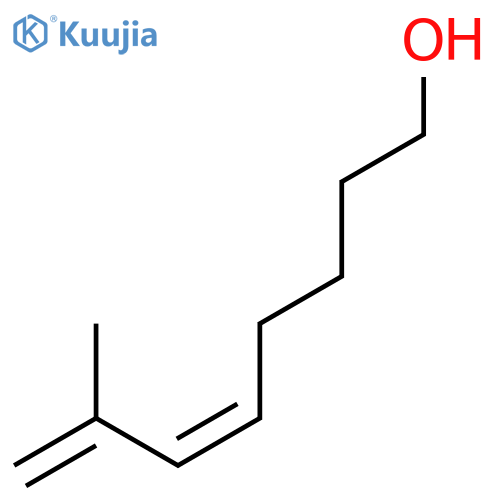 5,7-Octadien-1-ol, 7-methyl-, (Z)- structure