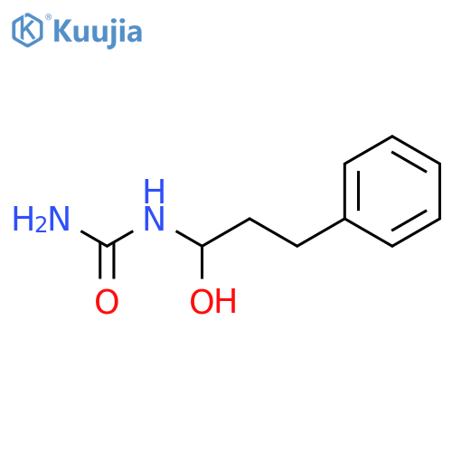 Urea, (1-hydroxy-3-phenylpropyl)- structure