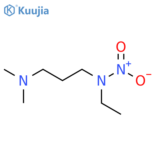 1,3-Propanediamine, N-ethyl-N',N'-dimethyl-N-nitro- structure