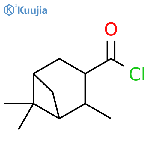 Bicyclo[3.1.1]heptane-3-carbonyl chloride, 2,6,6-trimethyl- structure