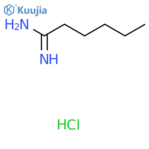 hexanimidamide hydrochloride structure