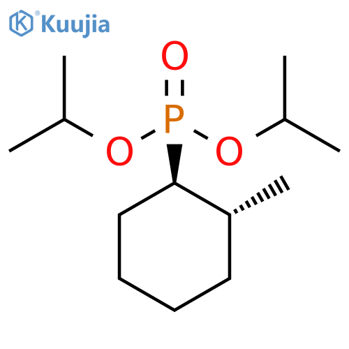 Phosphonic acid, (2-methylcyclohexyl)-, bis(1-methylethyl) ester, trans- structure