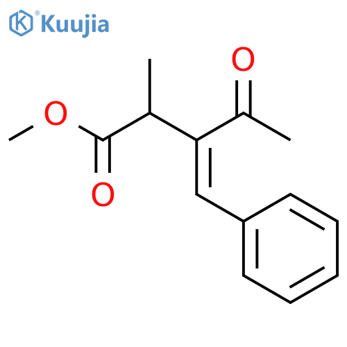 PENTANOIC ACID, 2-METHYL-4-OXO-3-(PHENYLMETHYLENE)-, METHYL ESTER, (Z)- structure