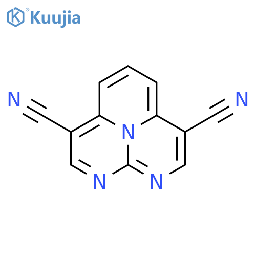 1,9,9b-Triazaphenalene-3,7-dicarbonitrile structure