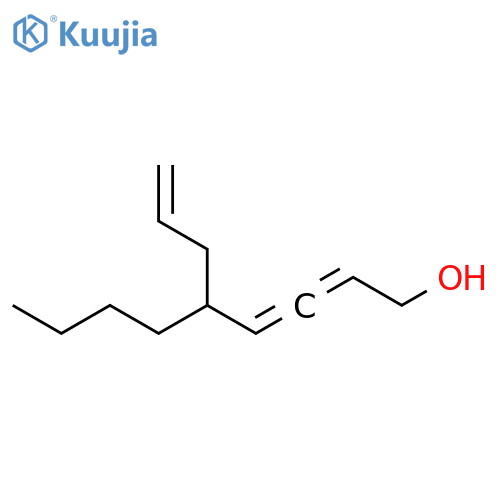 2,3-Nonadien-1-ol, 5-(2-propenyl)- structure