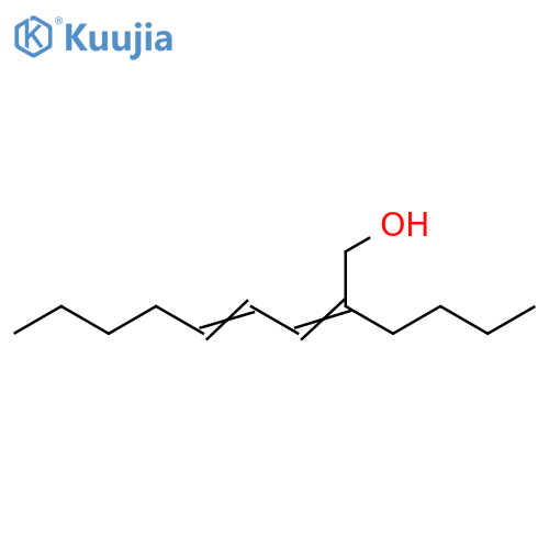 2,4-Nonadien-1-ol, 2-butyl- structure