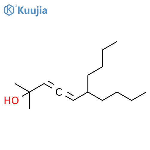 3,4-Decadien-2-ol, 6-butyl-2-methyl- structure