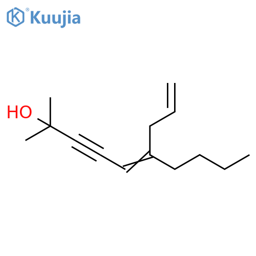 5-Decen-3-yn-2-ol, 2-methyl-6-(2-propenyl)- structure