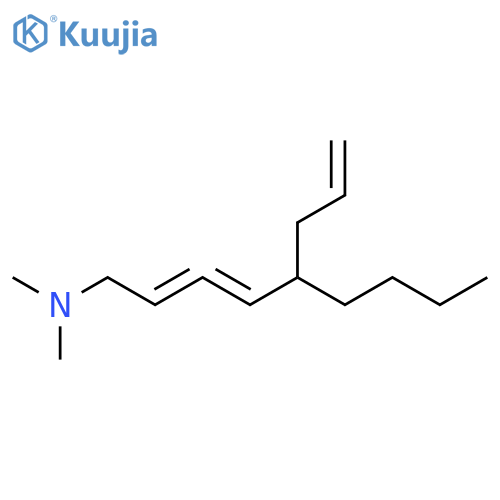 2,3-Nonadien-1-amine, N,N-dimethyl-5-(2-propenyl)- structure