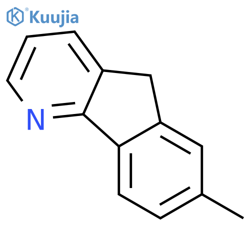 5H-Indeno[1,2-b]pyridine, 7-methyl- structure