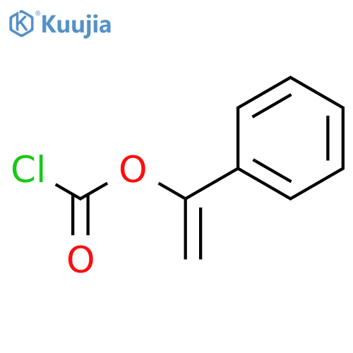 CARBONOCHLORIDIC ACID, 1-PHENYLETHENYL ESTER structure
