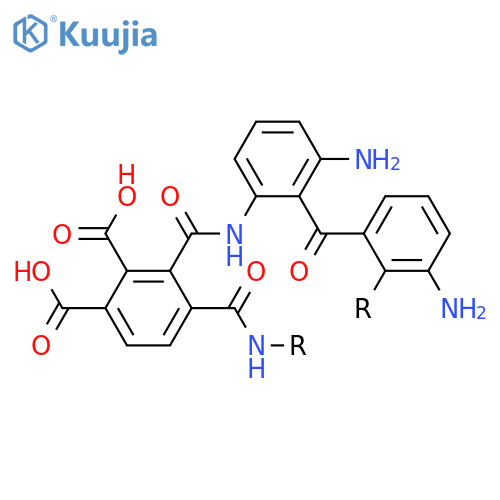 POLY[IMINOCARBONYL(DICARBOXYPHENYLENE)CARBONYLIMINO(AMINOPHENYLENE)CARBONYL(AMINOPHENYLENE)] structure