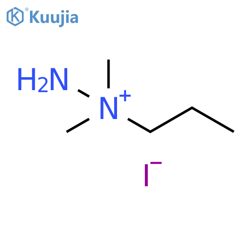 Hydrazinium, 1,1-dimethyl-1-propyl-, iodide structure