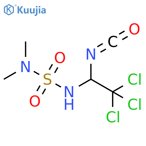 Sulfamide, N,N-dimethyl-N'-(2,2,2-trichloro-1-isocyanatoethyl)- structure
