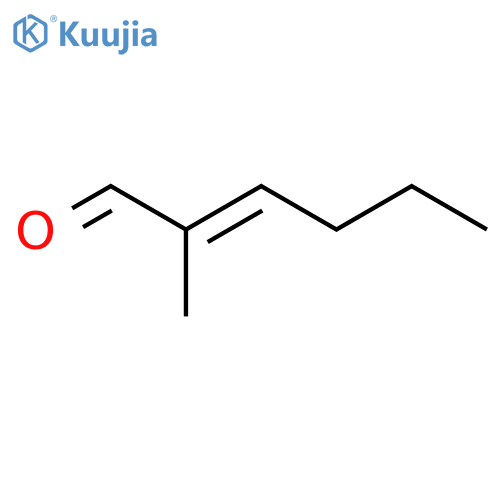 2-Hexenal, 2-methyl-, (E)- structure