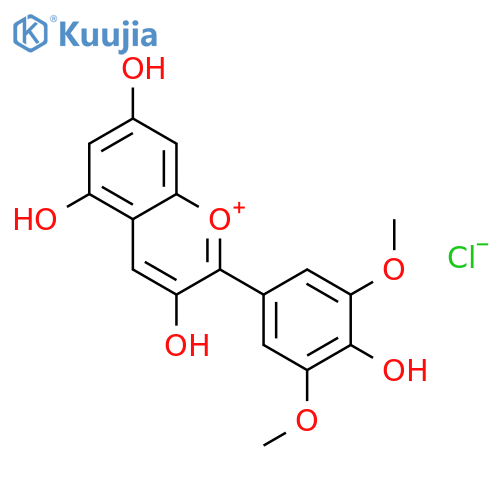 Malvidin chloride structure
