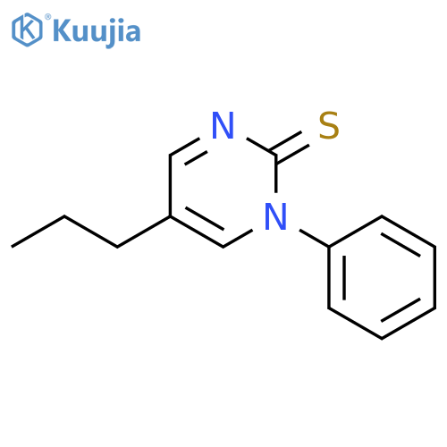 2(1H)-Pyrimidinethione, 1-phenyl-5-propyl- structure