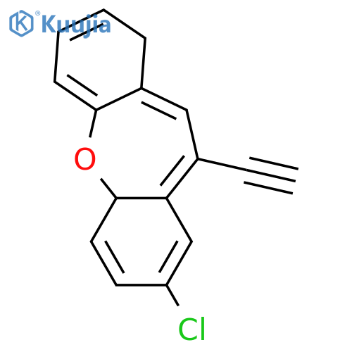 DIBENZ[B,F]OXEPIN, 2-CHLORO-11-ETHYNYL- structure