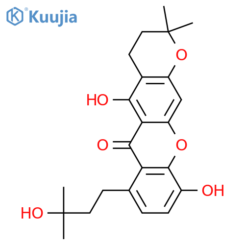 Calabaxanthone; Demethoxy, 2',3,3',4-tetrahydro, 3',10-dihydroxy structure