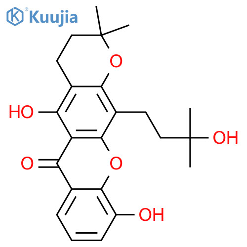 Toxyloxanthone A; 2',3,3',4-Tetrahydro, 3'-hydroxy structure