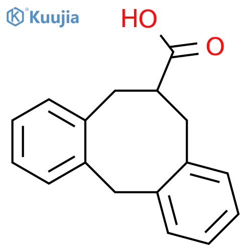 DIBENZO[A,D]CYCLOOCTENE-6-CARBOXYLIC ACID, 5,6,7,12-TETRAHYDRO- structure