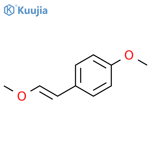 Benzene, 1-methoxy-4-(2-methoxyethenyl)-, (E)- structure
