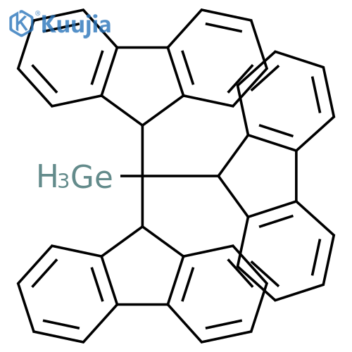 Germane, tri-9H-fluoren-9-ylmethyl- structure