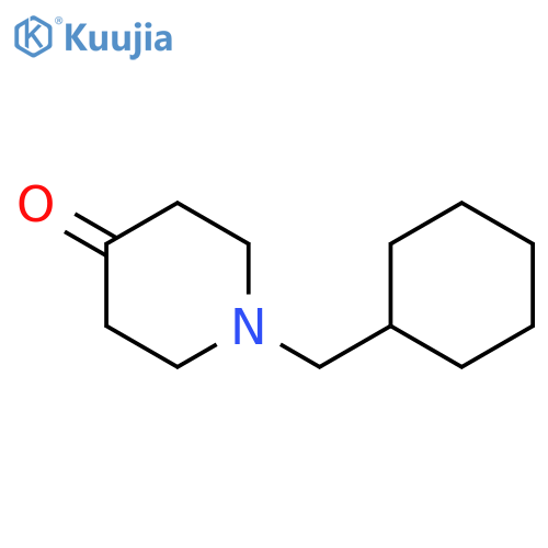 1-(cyclohexylmethyl)piperidin-4-one structure