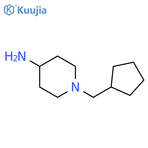 1-(cyclopentylmethyl)piperidin-4-amine structure