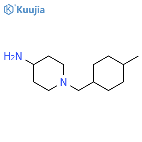 4-Piperidinamine, 1-[(4-methylcyclohexyl)methyl]- structure