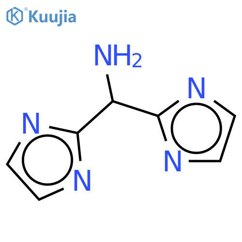 a-1H-imidazol-2-yl-1H-Imidazole-2-methanamine structure