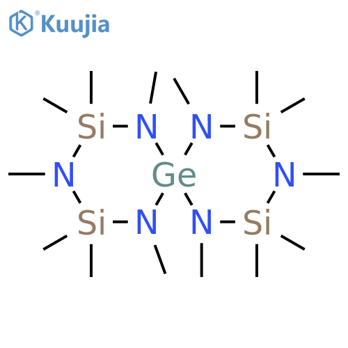 1,3,5,7,9,11-Hexaaza-2,4,8,10-tetrasila-6-germaspiro[5.5]undecane,1,2,2,3,4,4,5,7,8,8,9,10,10,11-tetradecamethyl- structure