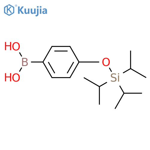 4-(Triisopropylsilyloxy)phenyl Boronic Acid structure