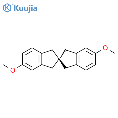 2,2'-Spirobi[2H-indene], 1,1',3,3'-tetrahydro-5,5'-dimethoxy-, (R)- structure