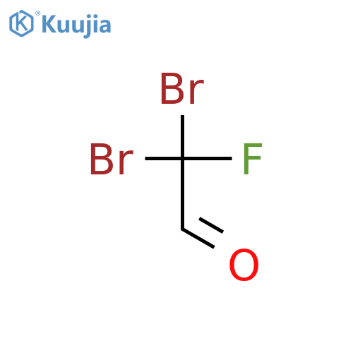 Dibromo(fluoro)acetaldehyde structure