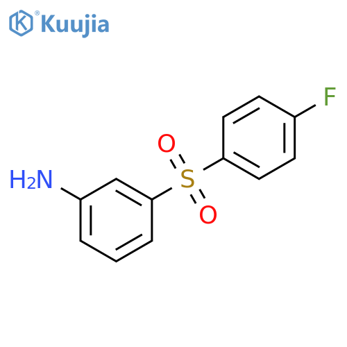 3-(4-fluorobenzenesulfonyl)aniline structure