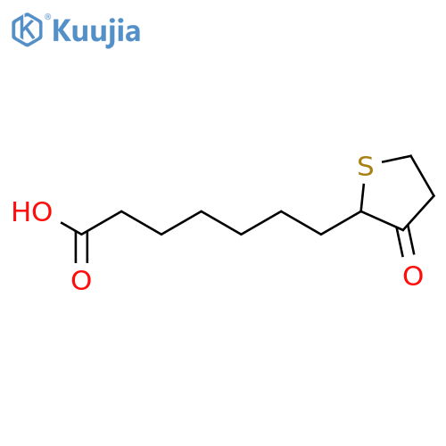 2-Thiopheneheptanoic acid, tetrahydro-3-oxo- structure
