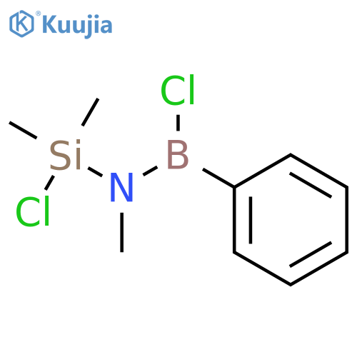 Boranamine, 1-chloro-N-(chlorodimethylsilyl)-N-methyl-1-phenyl- structure