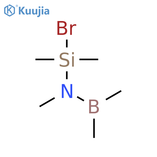 BORANAMINE, N-(BROMODIMETHYLSILYL)-N,1,1-TRIMETHYL- structure