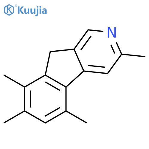 9H-INDENO[2,1-C]PYRIDINE, 3,5,7,8-TETRAMETHYL- structure