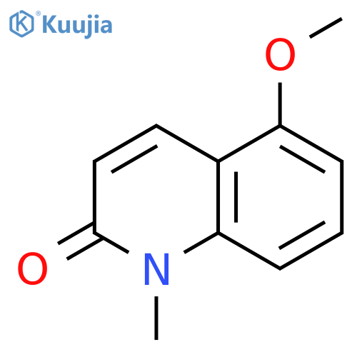 2(1H)-Quinolinone, 5-methoxy-1-methyl- structure